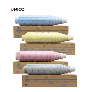 UNICO-cartucho de tóner Konica Minolta Original, Compatible con bishub Press C1085 C1100 TN622 tn615