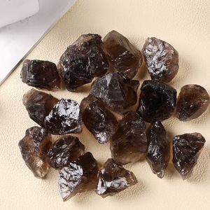 Vente <span class=keywords><strong>en</strong></span> gros cristal de quartz fumé naturel de 3 à 5 cm pierre brute de couleur de thé de <span class=keywords><strong>divination</strong></span> pour la diffusion de parfum décorations de minerai - Product Image 1