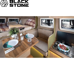 <span class=keywords><strong>Camper</strong></span> Blando para Camioneta Estilo Australiano <span class=keywords><strong>con</strong></span> Ducha, <span class=keywords><strong>Cama</strong></span> de 8 Pies, Gatos de Elevación, para 6 Personas, en Venta, Remolque para Pickup de Plataforma - Product Image 3