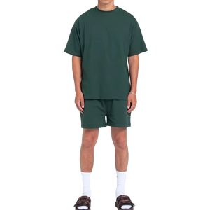 Conjunto de 2 Piezas, Camiseta y Pantalones Cortos Extra Grandes de Algodón 100% Personalizados, Ropa Urbana Vintage de Alta Calidad para <span class=keywords><strong>Hombre</strong></span> - Product Image 2