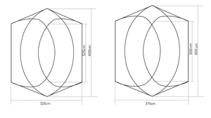 Tente Neptune Outdoor Quatre Saisons, Dôme Sphérique en Nylon Épaissi, Coupe-Vent, Imperméable, Cadre en Aluminium, <span class=keywords><strong>Camping</strong></span> Familial, Une Chambre - Product Image 5