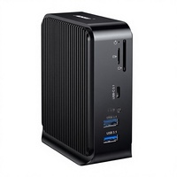 Station d'accueil SUBOSEN USB-C Type C 16-en-1 double 4K/DP 6xUSB-A RJ45 Audio 100W PD SD/TF en stock, pas de prise secteur requise