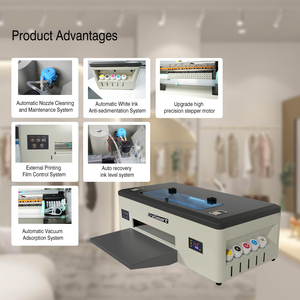 EraSmart Desktop A3 Digital Inkjet White Ink Mixing Heat Transfer DTF Printer T-shirt <strong>Printing</strong> <strong>Machine</strong> - Product Image 5