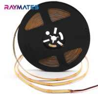 Usine en gros 24V 8mm sans points Cob bande LED bande lumineuse 4000K RoHS ETL certifié garantie de 3 ans Flexible IP20 évalué