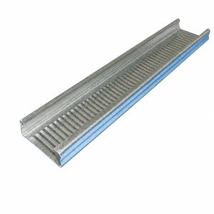 Profilé de plafond en acier galvanisé 36x12mm, profilé de plafond léger en acier, profilé de plafond suspendu, composants de grille de plafond, cloison sèche, Indonésie - Product Image 1