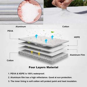 Jeu de 4 housses de pneus, couverture de roue étanche pour remorque de voyage, camping-car, camion SUV, camping-car, protection contre le <span class=keywords><strong>soleil</strong></span>, la pluie <span class=keywords><strong>et</strong></span> la <span class=keywords><strong>neige</strong></span>, adapté - Product Image 2