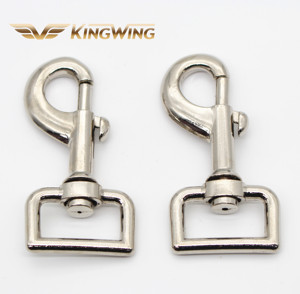 Khóa dây xích chó đầu vuông bằng thép không gỉ, móc xoay chắc chắn, khóa kim loại bền, đúc chính xác - Product Image 4
