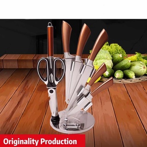 8PCS di Alta Qualità In Acciaio Inox Manico Vuoto del Cuoco Unico Della Lama <span class=keywords><strong>Set</strong></span> Professionale <span class=keywords><strong>Set</strong></span> di <span class=keywords><strong>Coltelli</strong></span> - Product Image 4