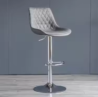 Comptoir pivotant Chrome tabourets de bar maison haut pas cher noir métal cuir tabourets chaises de bar moderne pas encore de commentaires 110 vendu