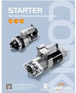 CORKIAUTO 12V motorino di avviamento pezzi di ricambio 06 e911021b 06 e911021bx 0001107452 0001108415 115559 LRS02391 per AUDI motorino di avviamento per auto - Product Image 4