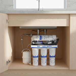 Réservoir d'eau électrique sous évier 3,2 gallons, 5 étapes, en acier au carbone, autonettoyant, pour système RO sous pression, durée de vie 6 mois, usage domestique et hôtelier - Product Image 3