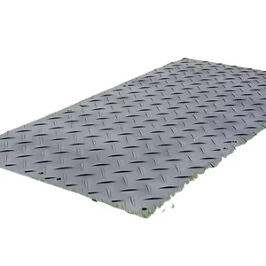 Durable HDPE Waterproof Road Crossing Plates Plastic Ground Mat Board Protective Mat with Moulding Cutting Processing Services