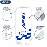 Protector de Pantalla de Vidrio Templado 9H 3D, Cobertura Total, Transparente, Sin Bordes, Pegamento Grueso, Sin Borde Blanco, para 17 18 Pro