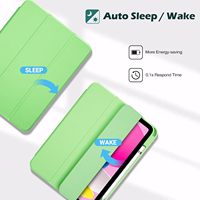 Étui de protection en cuir transparent de haute qualité pour iPad air M2 13 pouces