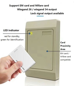 <span class=keywords><strong>RFID</strong></span> Đầu đọc thẻ <span class=keywords><strong>Wiegand</strong></span> 26/34 125Khz 13.56MHz kép tần số tùy chọn - Product Image 3