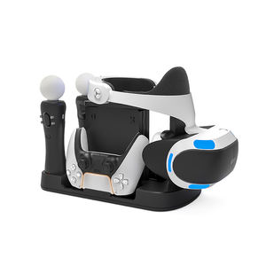 Support Vertical 6 en 1 P 4 Vr Lunettes Connecteur Stockage pour <span class=keywords><strong>Ps5</strong></span> Contrôleur Sans Fil Station De Recharge - Product Image 3