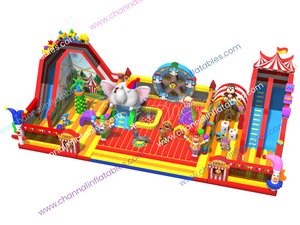 Castillo Inflable Gigante Comercial con Tobogán y Burbuja para Niños, Ideal para Actividades de Juego al Aire Libre - Product Image 4