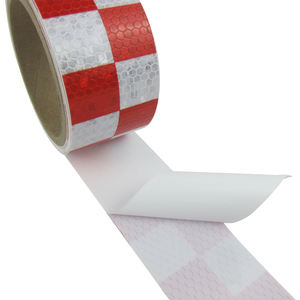 高速道路の安全性のための強力な5CMスクエアプリント反射テープ防水ステッカー - Product Image 6