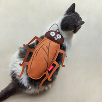 Nouvelles peluches réalistes en forme d'animaux : chat, cafard, araignée, tortue, avec herbe à chat – Vente en gros