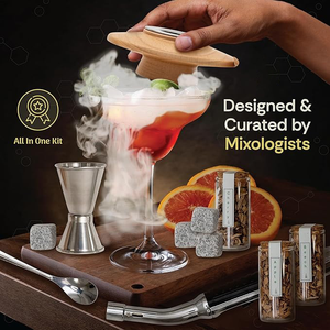 Kit Premium <span class=keywords><strong>para</strong></span> Ahumar Cócteles <span class=keywords><strong>de</strong></span> Whisky, Herramientas Completas <span class=keywords><strong>para</strong></span> Bartender, Caja <span class=keywords><strong>de</strong></span> Regalo <span class=keywords><strong>de</strong></span> Lujo <span class=keywords><strong>para</strong></span> Bar en Casa y Cocina - Product Image 3