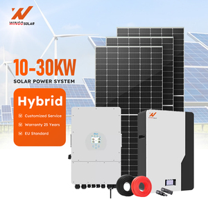 Wingosolar ชุดระบบไฮบริดออนกริด/ออฟกริด พร้อมใช้งาน ขนาด 10-30 กิโลวัตต์ สำหรับใช้งานในอุตสาหกรรม - Product Image 1