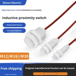 Sensore di Prossimità Induttivo M12/M30 Resistente alla Corrosione e alle Alte Temperature, Rilevamento Metallo Aperto/Chiuso, Tre Fili 12V/24V, Montaggio - Product Image 3