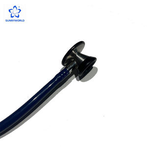 Стетоскоп диагностический кардиологический SUNNYWORLD SW-ST18 с двумя головками, ручной, из алюминиевого сплава, сертифицированный CE, для использования в медицинских учреждениях - Product Image 2