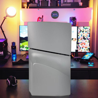 Couverture de coque limitée 30e anniversaire pour PS5 Slim Console remplacement autocollant peau grise pour PS5 édition limitée