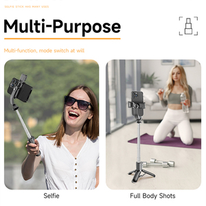 Q21 Mini 360 Độ Xoay Có Thể Tháo Rời Điện Thoại Đứng Linh Hoạt Ảnh Tự Sướng Thanh Điền Không Dây Máy Ảnh Tripod Q21s - Product Image 6