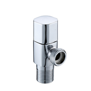 Vanne d'angle carrée de haute qualité pour eau chaude et froide, universelle pour salle de bain et cuisine, vente en gros d'usine - Product Image 2