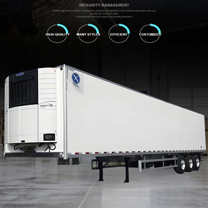 Nuevo semirremolque refrigerado de remolque de camión congelador de acero de 40 pies, 45 pies y 48 pies para almacenar y transportar productos perecederos - Product Image 5