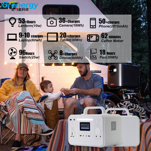 Smart APP Lifepo4 Battery Pack Lithium Ion Batteries 672Wh Dc Ac <b>Usb</b> 700W Portable Power Bank Station for Camping Emergency - Product Image 5