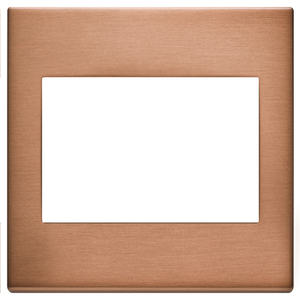3M Brushed Copper Wall <b>Plate</b> 9.7x9.65x1.7 <b>Switch</b> Cover Decorative - Product Image 1