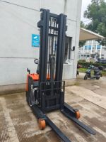 Chariot élévateur électrique EVERLIFT HELI, transpalette surélevé, 1,5 tonne, 2 tonnes, 1500 kg, 2000 kg, chariot élévateur à conducteur marchant, chariot élévateur à fourche, usage intensif pour entrepôt