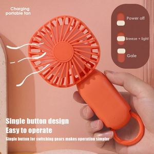 New Usb Handheld Fan Mini Portable Rechargeable Small Fan Office Student Small Electric Fan <b>Gift</b> With Custom Logo - Product Image 5