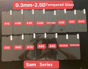 Grand film de verre trempé incurvé de haute qualité pour Samsung Galaxy A15 A05 S24 Ultra S23 FE A03 A55 5G 2.5D protecteur d'écran transparent - Product Image 2