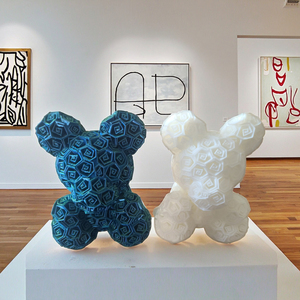 Cute Rose Bear 3D Printed Design FDM <strong>Prototype</strong> Plastic DIY <strong>Toys</strong> New Design Machining Services for Birthday Gift - Product Image 2