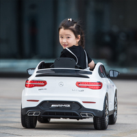 Lizenzierter Mercedes Benz AMG GLC63S COUPE 12V Batteriebetriebenes Kinderfahrzeug Elektroauto für Kinder mit Fernbedienung