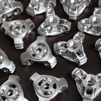 Composants mécaniques en aluminium usinés et filetés sur commande par CNC, de haute qualité et à prix abordable
