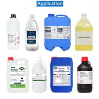 Machine de remplissage de liquide de Type gravité semi-automatique HYSG-AE pour Solution d'hypochlorite de Sodium à gros barils