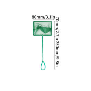 Filet de poche en plastique ultra dense <span class=keywords><strong>pour</strong></span> aquarium Petit filet fin carré <span class=keywords><strong>pour</strong></span> <span class=keywords><strong>poisson</strong></span> <span class=keywords><strong>rouge</strong></span> Filet d'atterrissage ornemental <span class=keywords><strong>pour</strong></span> aquarium - Product Image 6