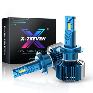 X-7SEVEN Super Broght H4 LED Ampoules de Phares 115W 13000LM H4 H7 H11 Phares <span class=keywords><strong>Lampe</strong></span> de Conduite pour Voitures Universelles - Product Image 1
