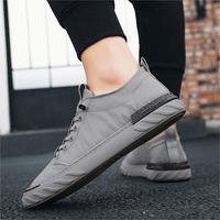 Baskets en toile à lacets chaussures de mode basses décontractées classiques confortables chaussures de marche plates pour hommes approvisionnement d'usine personnalisé