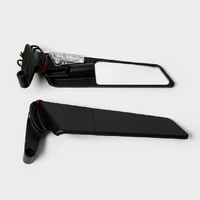 Espejo Retrovisor de Gran Tamaño con Tinte Reflectante de Aleación de Aluminio y Amplio Campo de Visión para Scooter Eléctrico