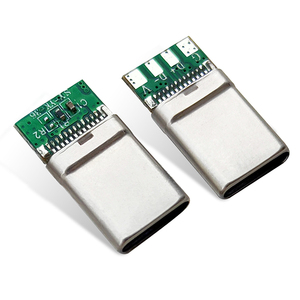 Conectores <span class=keywords><strong>USB</strong></span> Tipo <span class=keywords><strong>C</strong></span> de Alta Calidad, 16 Pines, Macho, Precio de Fábrica, Cable Conector Móvil, Longitud Personalizada, Corriente Nominal de 5A, Contactos de Cobre - Product Image 3