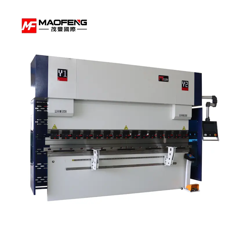 Mesin tekuk CNC 220 ton sepenuhnya otomatis untuk Las amd fabrikasi logam