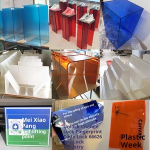 Bảng Acrylic chống tĩnh điện cho bảng quảng cáo nhựa trong suốt PS tùy chỉnh QC-175 Xinda cắt dày 2-30mm - Product Image 3