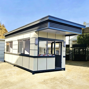 Cabina di Sicurezza Mobile Prefabbricata, Chiosco Esterno Impermeabile e Isolato, Postazione di Guardia Portatile per Fabbriche e Parcheggi - Product Image 6
