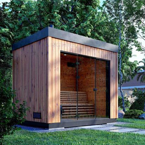 Sauna rusa personalizable con vapor húmedo para 2-8 personas Sauna y baño <span class=keywords><strong>de</strong></span> hielo <span class=keywords><strong>de</strong></span> buen aspecto a buen precio - Product Image 3