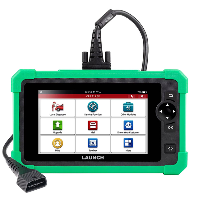 LAUNCH  CRP919 EV Diagnostic Tool Professional Scanner for Electric Cars New Energy Vehicles